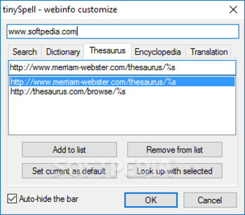 Portable tinySpell+ screenshot 5