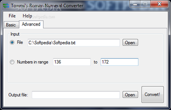 Portable Tommi's Roman Numeral Converter screenshot 2