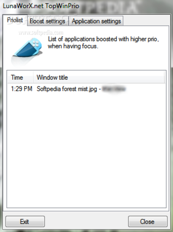 Portable TopWinPrio screenshot