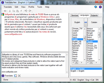 Portable Translate.Net screenshot