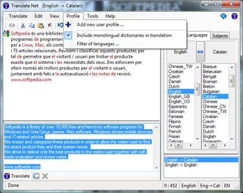 Portable Translate.Net screenshot 3