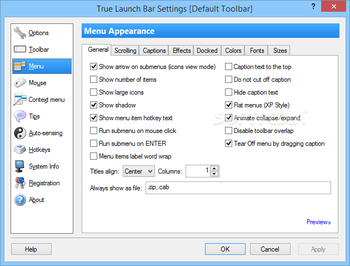 Portable True Launch Bar screenshot 10