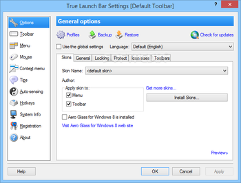 Portable True Launch Bar screenshot 8