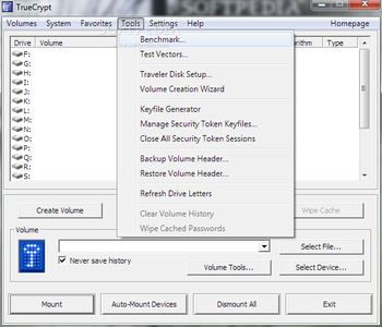 Portable TrueCrypt screenshot 2