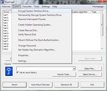 Portable TrueCrypt screenshot 4