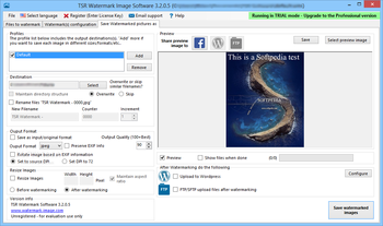 Portable TSR Watermark Image Software Pro screenshot 3