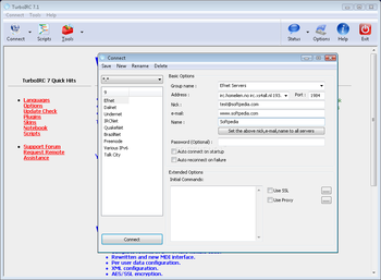Portable TurboIRC screenshot 3