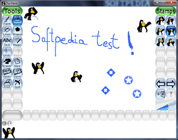 Portable Tux Paint screenshot 2
