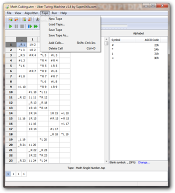 Portable Uber Turing Machine screenshot 4