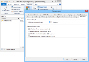 Portable UltimateZip screenshot 18