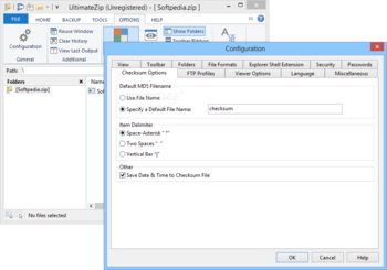 Portable UltimateZip screenshot 19