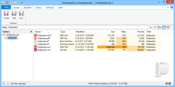 Portable UltimateZip screenshot 2