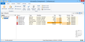 Portable UltimateZip screenshot 5