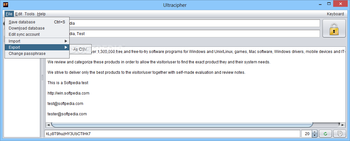 Portable Ultracipher screenshot 2