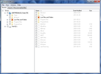 Portable UndeleteWizard screenshot