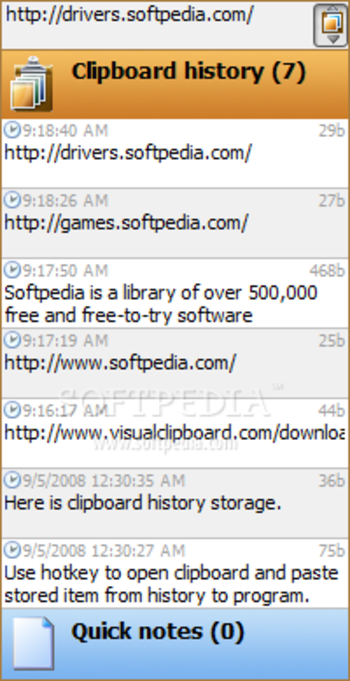 Portable Visual Clipboard screenshot