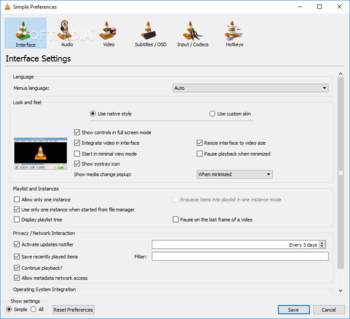 Portable VLC Media Player screenshot 5