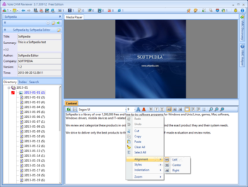 Portable Vole CHM Reviewer Free Edition screenshot