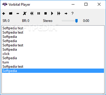 Portable Vorbital Player screenshot
