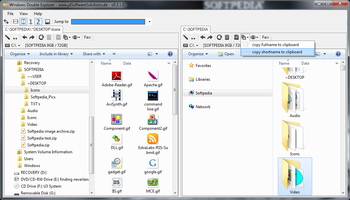 Portable Windows Double Explorer screenshot 4