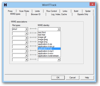 Portable WinHTTrack Website Copier screenshot 13