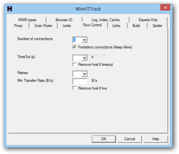 Portable WinHTTrack Website Copier screenshot 8