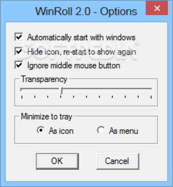 Portable WinRoll screenshot 3