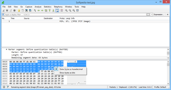 Portable Wireshark screenshot 2