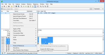 Portable Wireshark screenshot 3