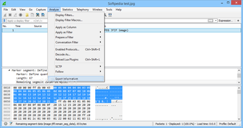 Portable Wireshark screenshot 9