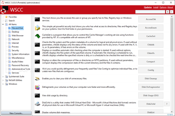 Portable WSCC - Windows System Control Center screenshot 2