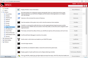 Portable WSCC - Windows System Control Center screenshot 6