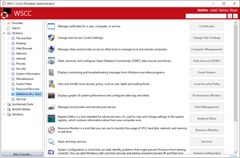 Portable WSCC - Windows System Control Center screenshot 8