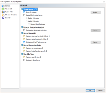 Portable Xlight FTP Server screenshot 9