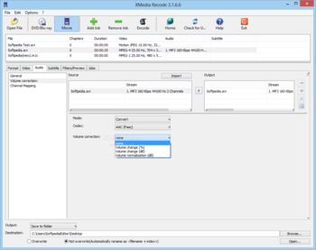 Portable XMedia Recode screenshot 6