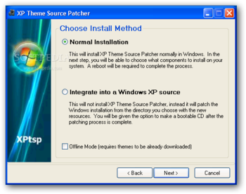 Portable XP Theme Source Patcher screenshot
