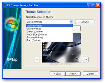 Portable XP Theme Source Patcher screenshot 2