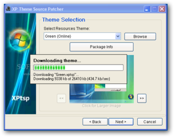 Portable XP Theme Source Patcher screenshot 3