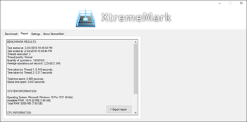 Portable XtremeMark screenshot 2