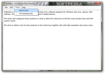 Portable ZetaWord screenshot 3