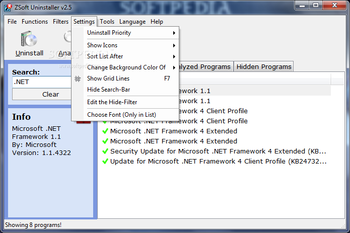Portable ZSoft Uninstaller screenshot 4