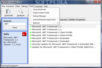 Portable ZSoft Uninstaller screenshot 5