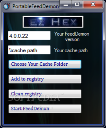PortableFeedDemon screenshot