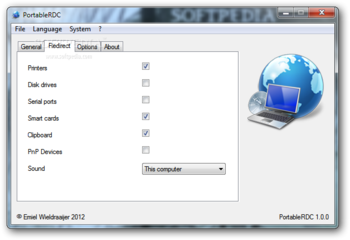 PortableRDC screenshot 2