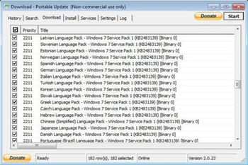PortableUpdate screenshot