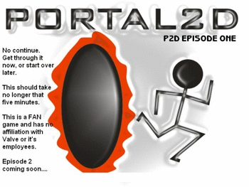 Portal 2d screenshot