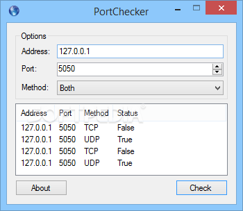 PortChecker screenshot