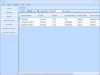 Portfolio Accounting Lab screenshot