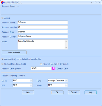Portfolio Accounting Lab screenshot 2
