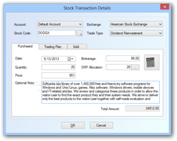 Portfolio Manager screenshot 2